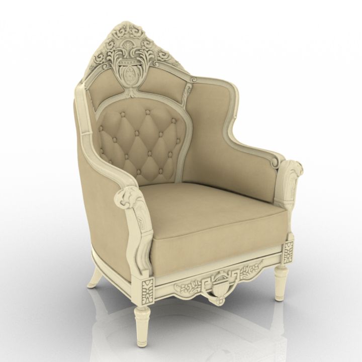 Armchair Classic 3d model