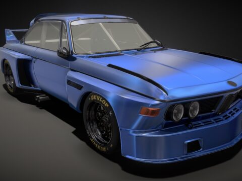 BMW CSL 3.5 3d model