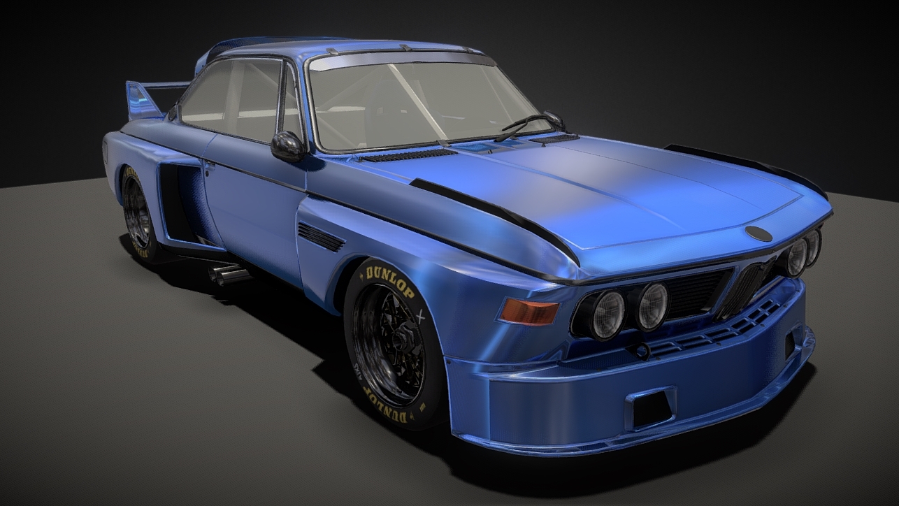 BMW CSL 3.5 3d model