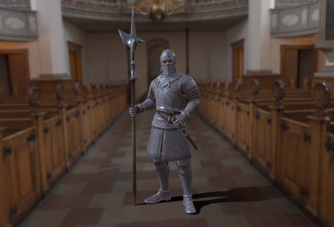 Barclay 3d model
