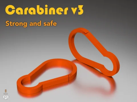 Carabiner 3d model