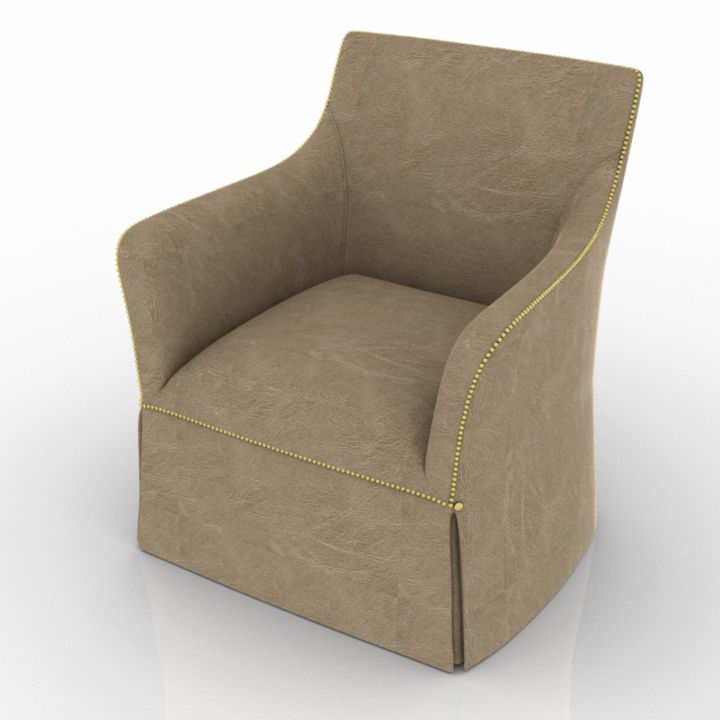 Chaddock Tiffany Swivel Chair 3d model