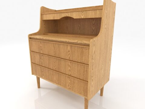 Cosmorelax Simply Classic Commode 3d model
