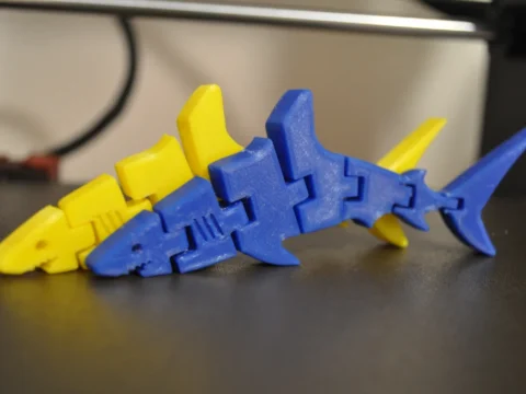 Flexi Shark 3d model