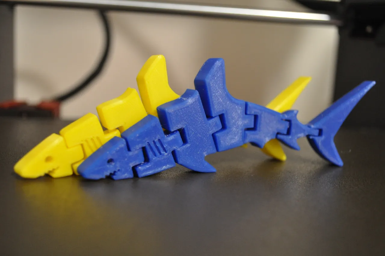 Flexi Shark 3d model