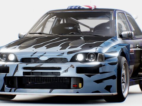 Ford Escort RS Cosworth COSSIE 3d model