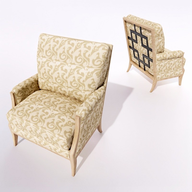 Grayson Chair 3d model
