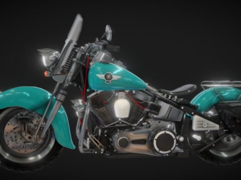 Harley 3d model