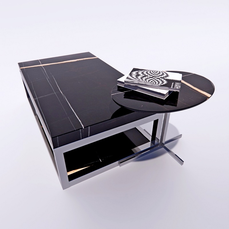 Joy Jut Out & Elliott Coffee Table 3d model