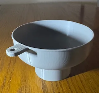 Large Mason Jar Funnel2 3d model