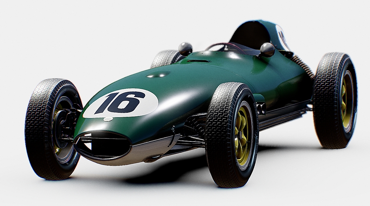 Lotus 16 F1 Assetto Corsa 1959 3d model