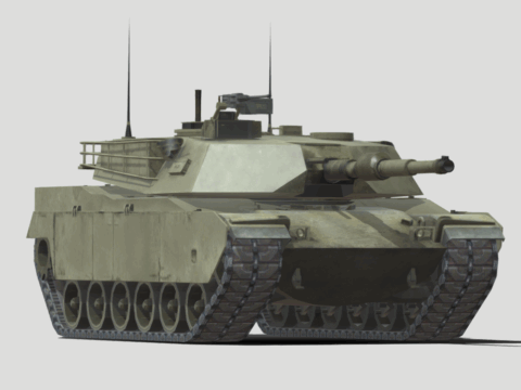 M60-2000 120S Main Battle Tank 3d model