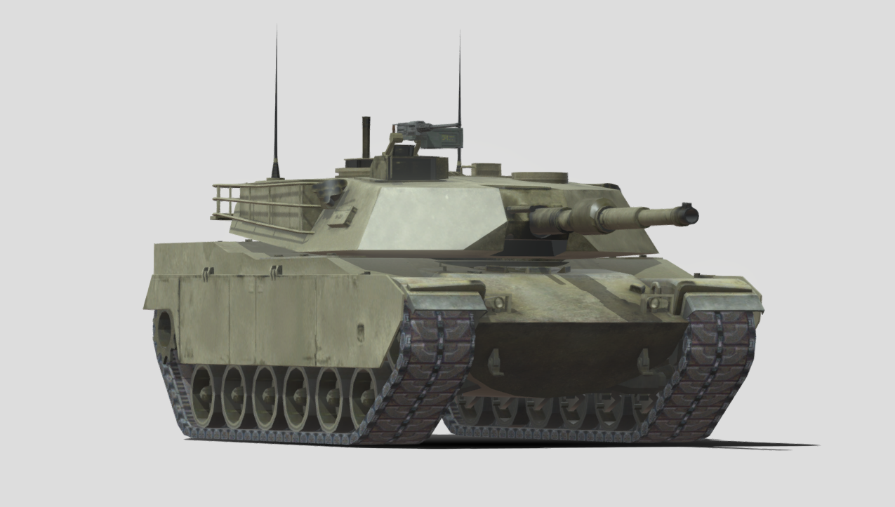 M60-2000 120S Main Battle Tank 3d model