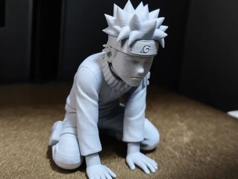 Naruto Statue 3d model