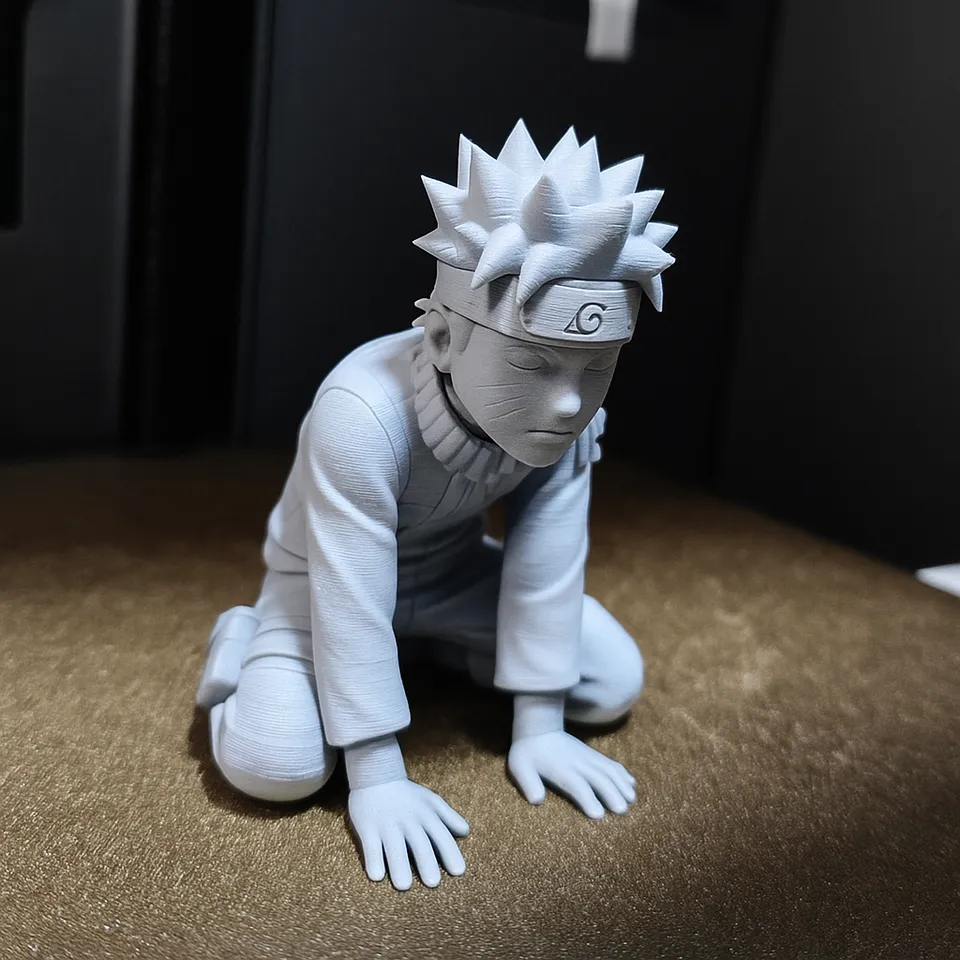 Naruto Statue 3d model