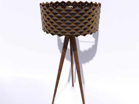 ORIGAMI loft-concept Floor Lamp 3d model