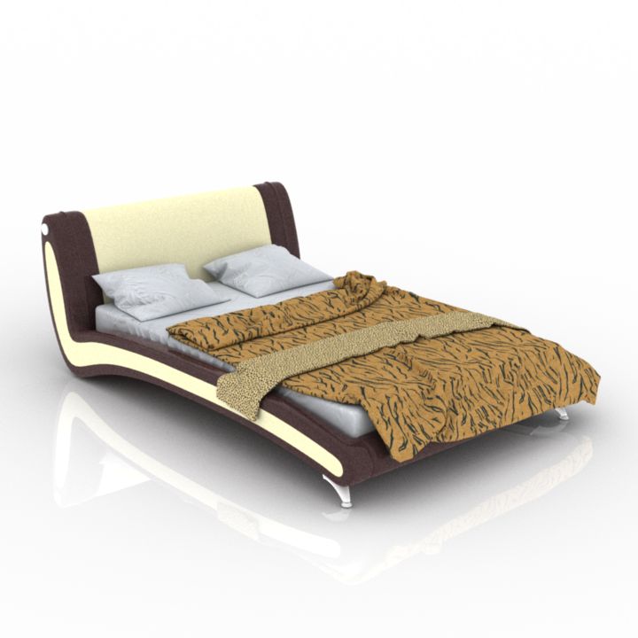 Ormatek Corso 2 Bed 3d model