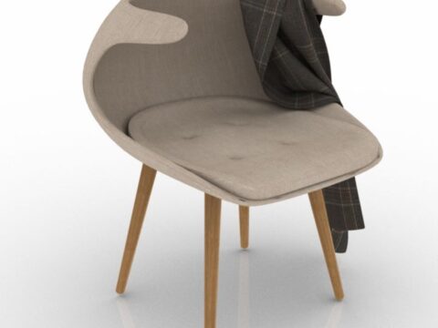 PN armchair 001 3d model