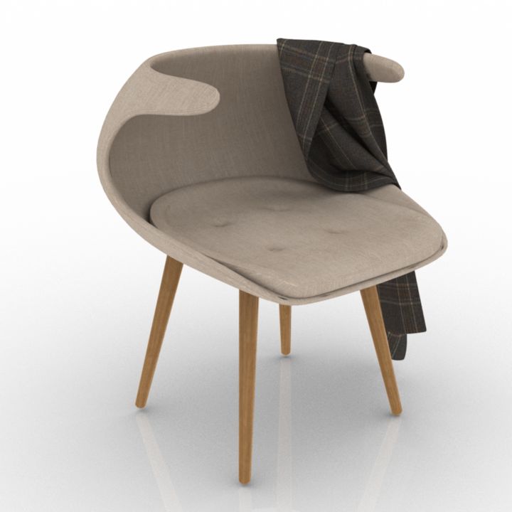 PN armchair 001 3d model
