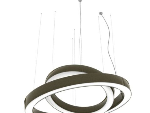 Panzeri Golden Ring Chandelier 3d model