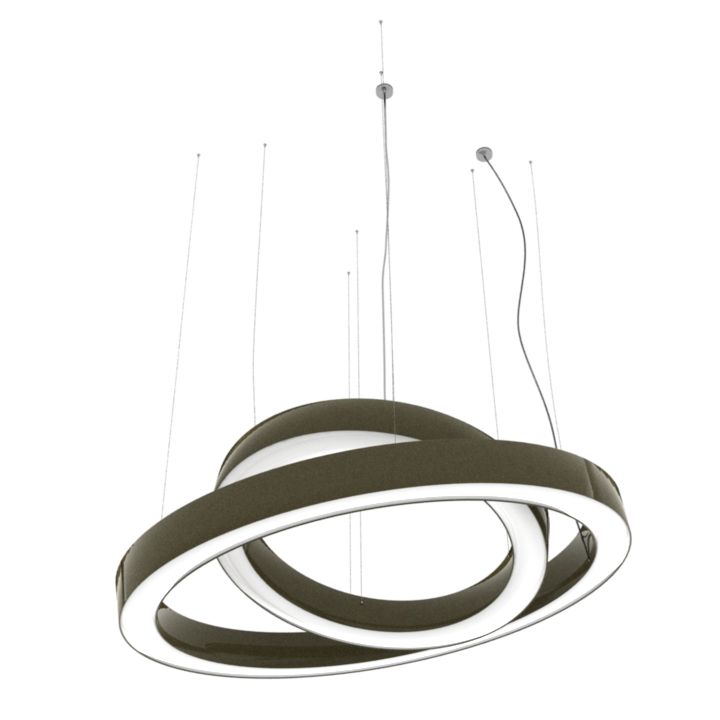 Panzeri Golden Ring Chandelier 3d model