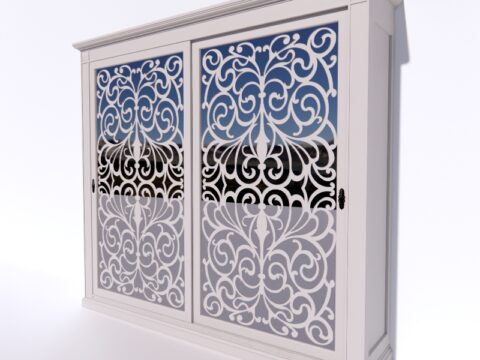 Pregno Bisanzio Wardrobe 3d model