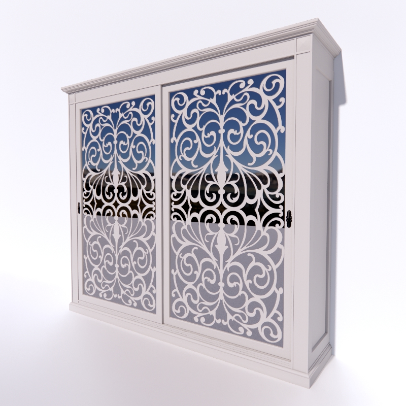 Pregno Bisanzio Wardrobe 3d model
