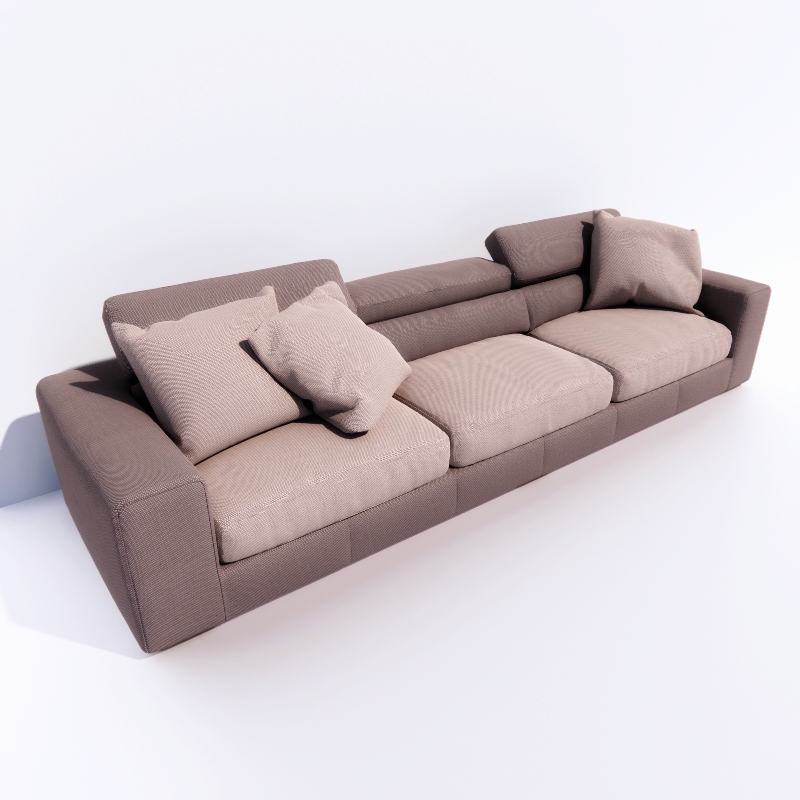 Sofa 3seat HT 3d model