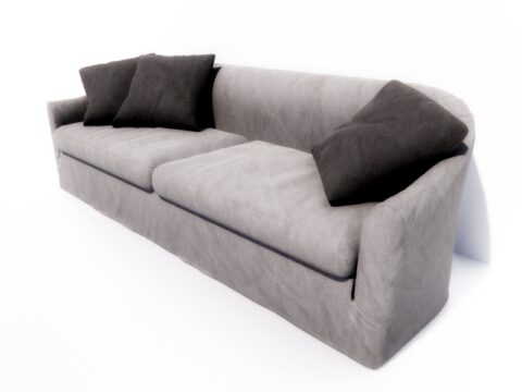 Sofa Gray 3d model