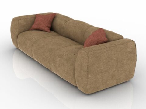 Sofa Pig 3d model