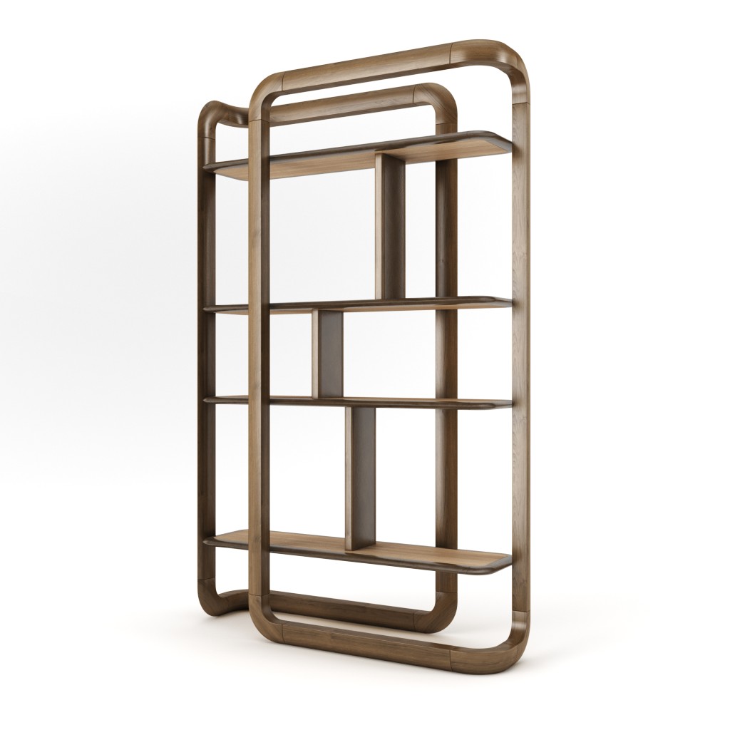 Ulivi Doom Bookcase Rack Shelf 3d model
