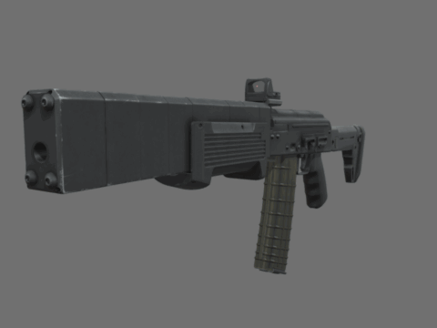 Velociraptor .300 Blackout 3d model