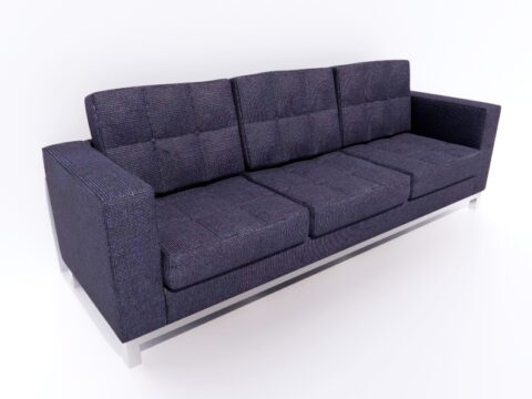 Vogue Modern Sofa 3d model