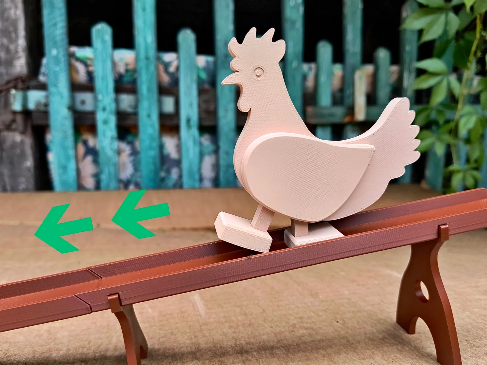 Walking Chicken 3d model