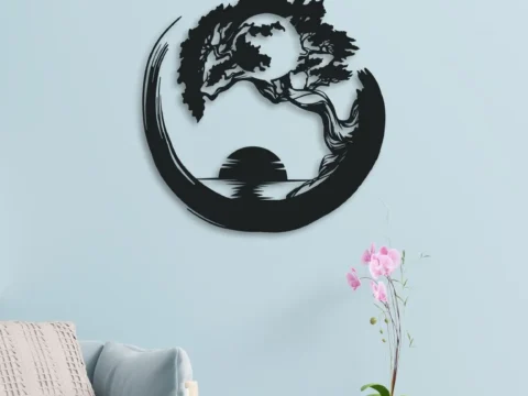 WallArt SunSet 3d model