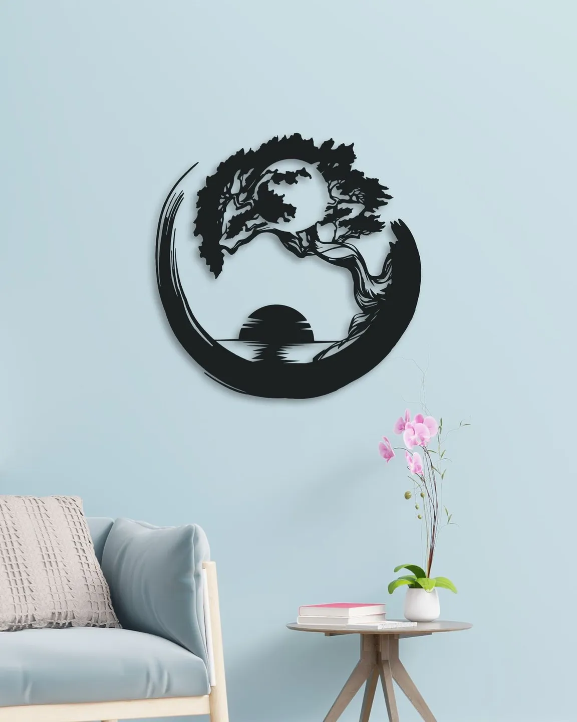 WallArt SunSet 3d model