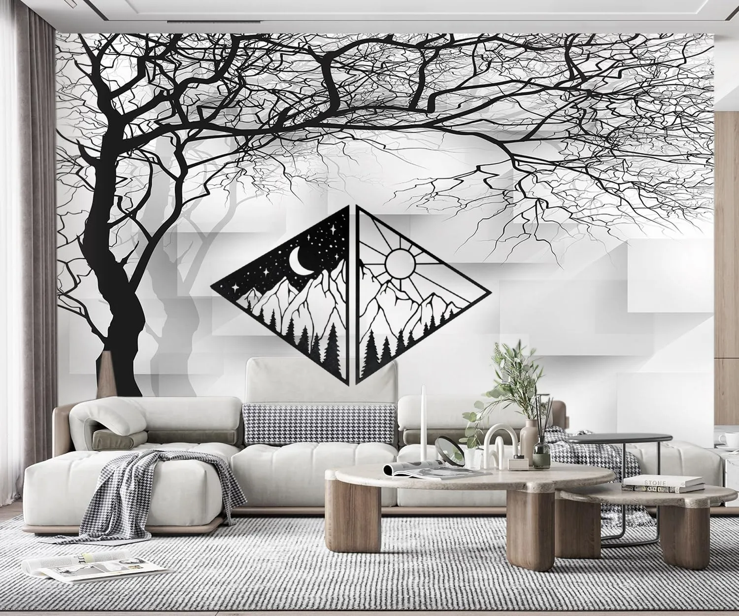 WallArt Universe Stars Nature 3d model