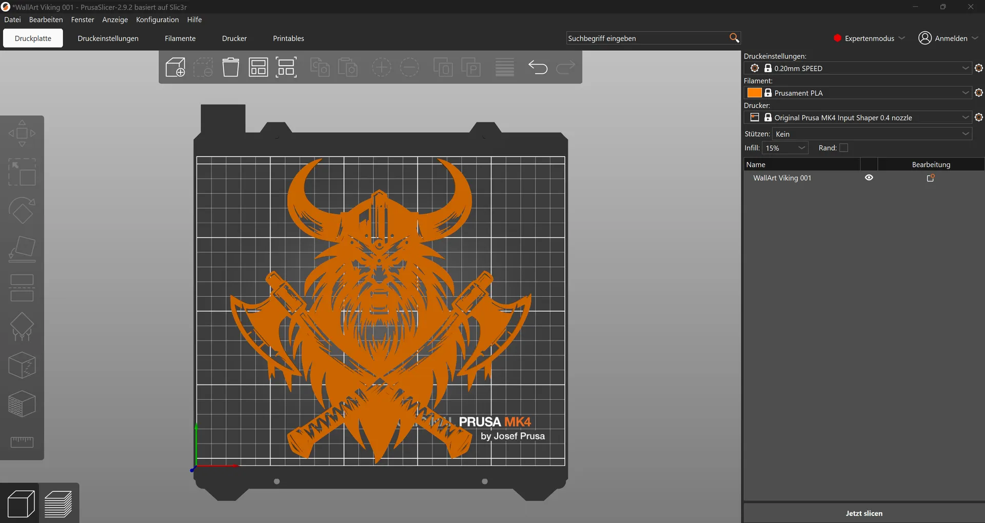 WallArt Viking2 3d model