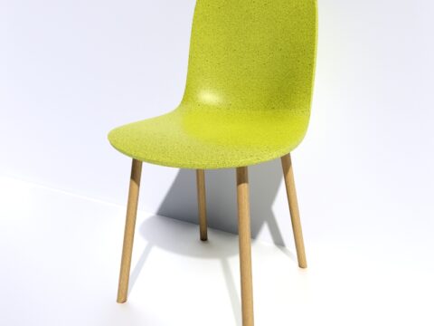 Yellow Chair 3d model