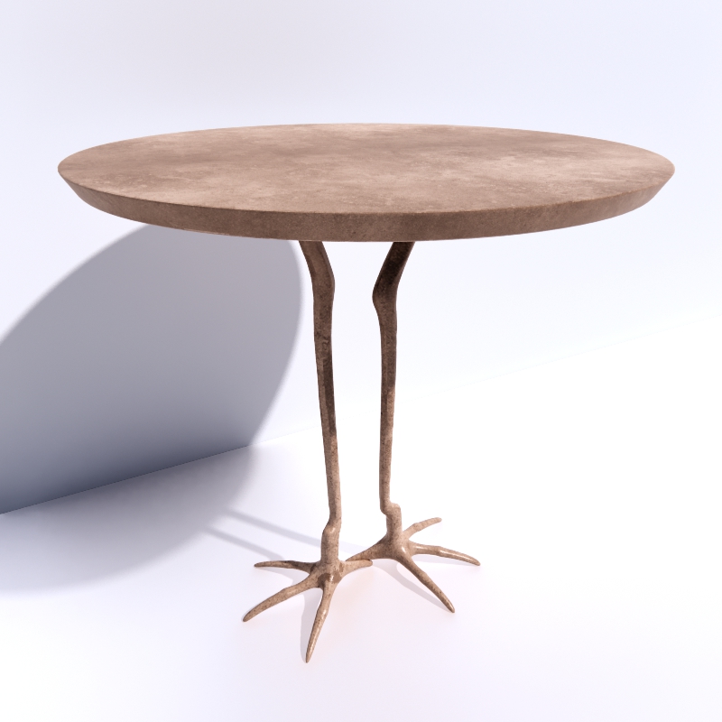 Arteriors Emili Accent table 3d model