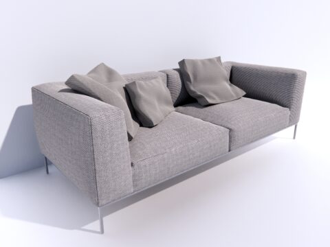 B&B Italia Frank Sofa 3d model