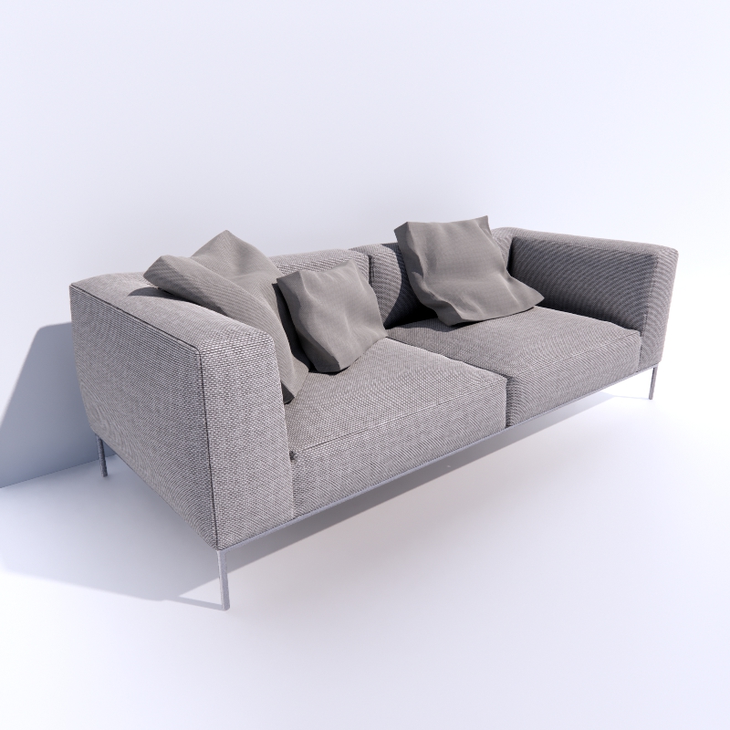 B&B Italia Frank Sofa 3d model