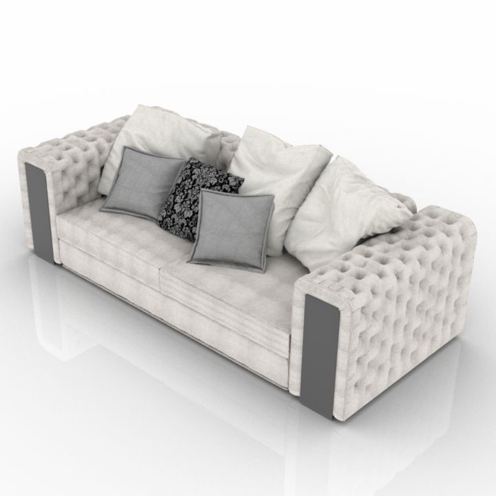 BRABBU Sofa 3d model