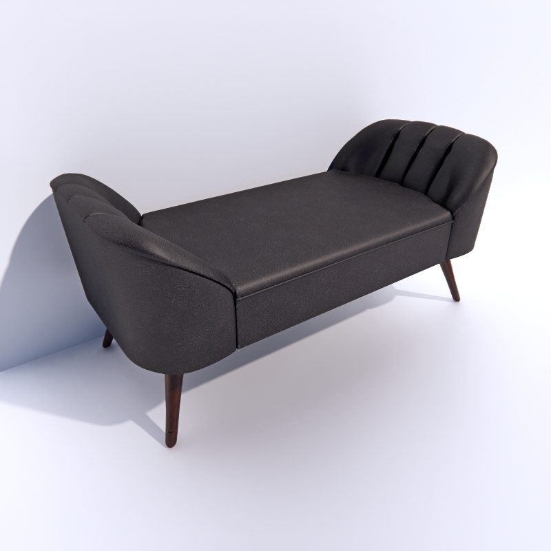 Banquette Bench Sofa 3d model