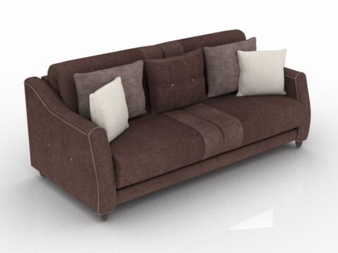 Belfan Bergamo Wellige Sofa 3d model