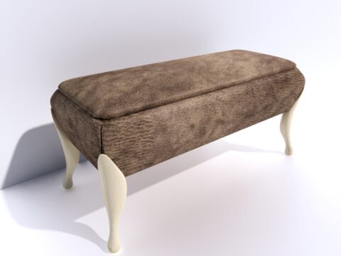 Bench Giorgiocasa Memorie Veneziane Ottoman 3d model