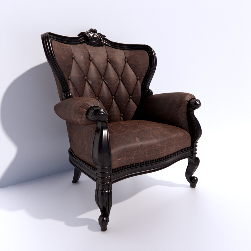 Classic Armchair 3d model