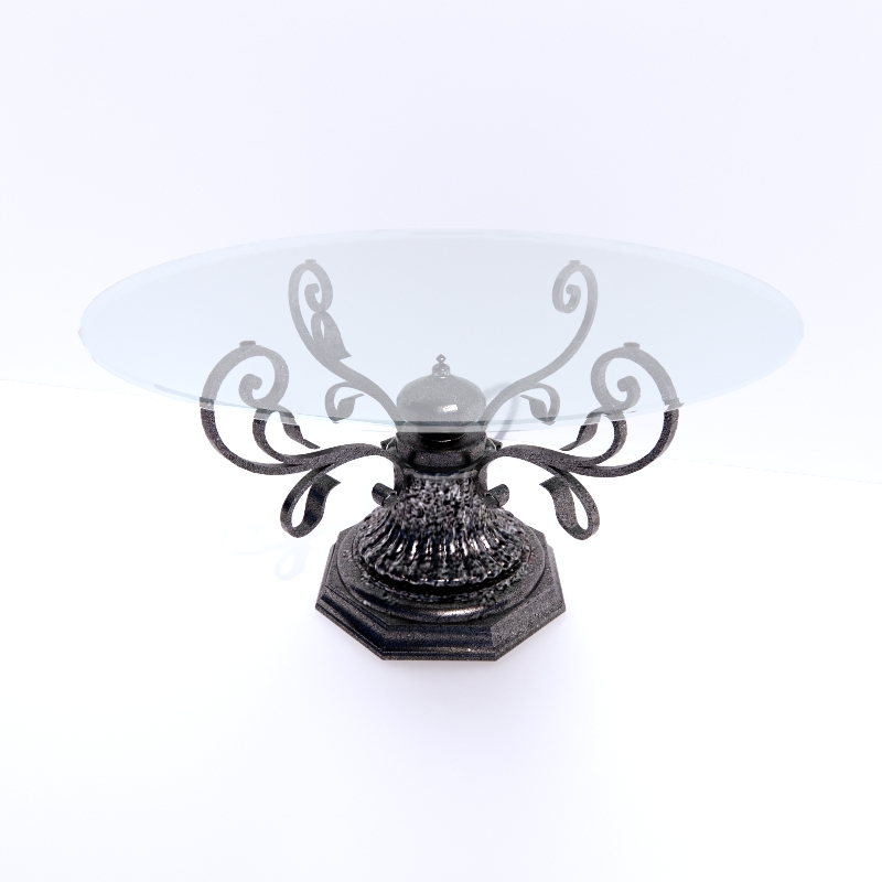 Coffee Table Forged 3d model