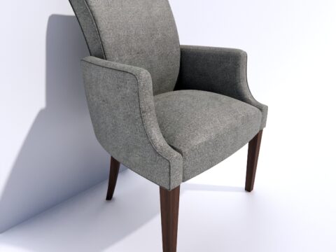 Donghia Salon Armchair 3d model