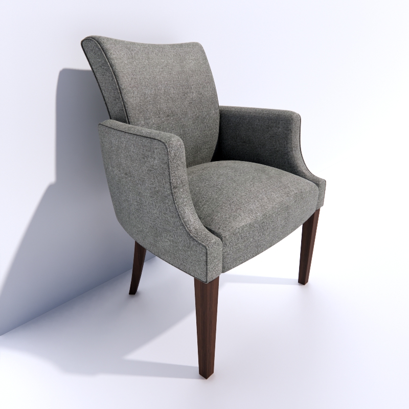 Donghia Salon Armchair 3d model